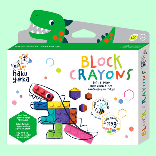 T-Rex Block Crayons