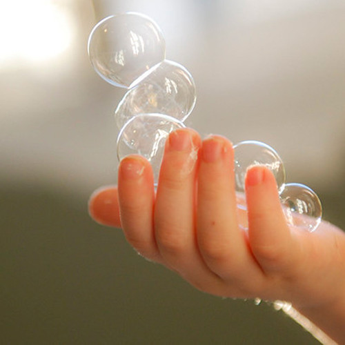 Touch a Bubble: Unpoppable Bubbles