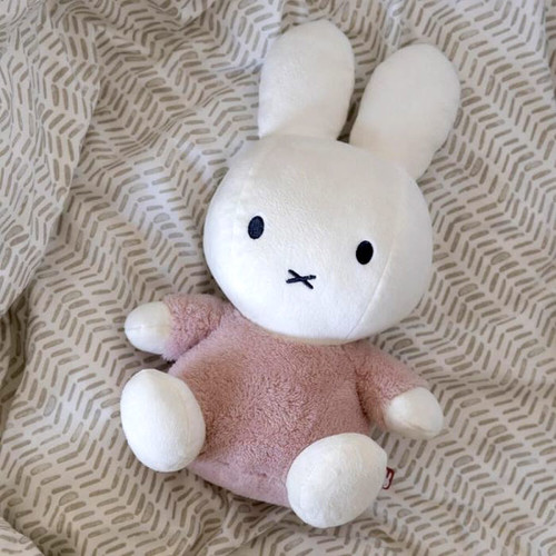 Miffy Fluffy Cuddle Large Plush - Pink