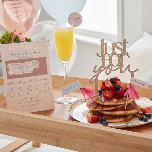 Customisable Breakfast in Bed Set