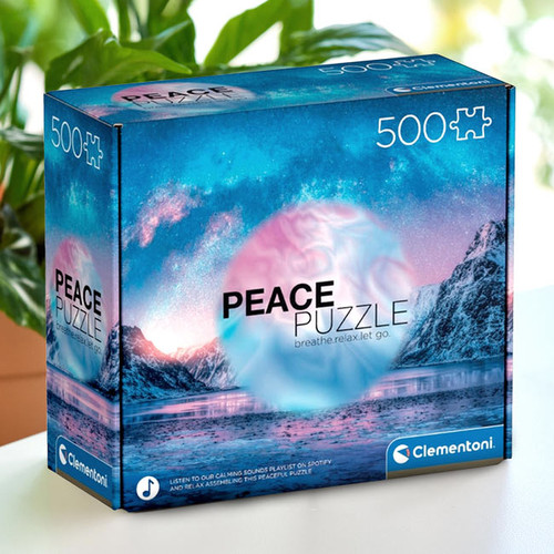 Peace Puzzle: Light Blue - 500pc
