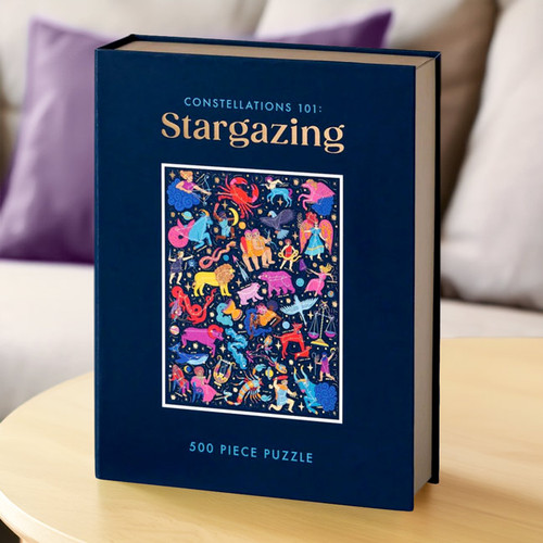 Constellations 101: Stargazing Book Puzzle - 500pc