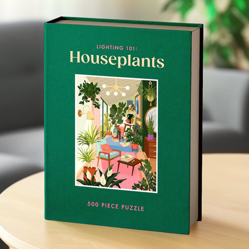 Lighting 101: Houseplants Book Puzzle - 500pc
