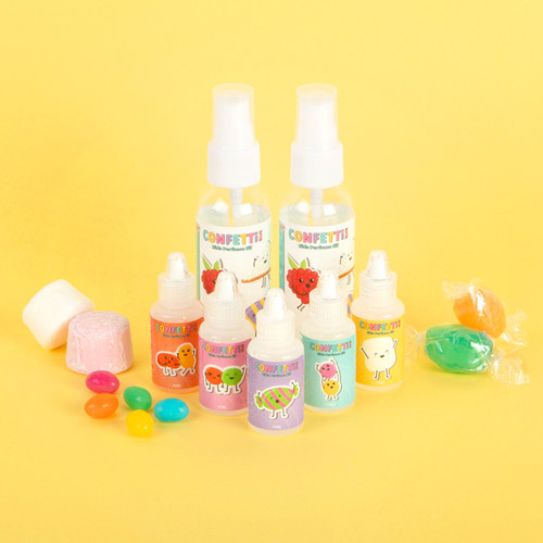 Confetti Blue Candy Scented Perfume Kit