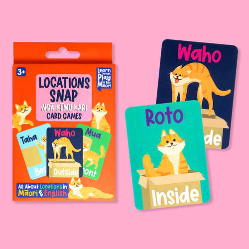 Snap Game: Te Reo Locations - 40 Cards