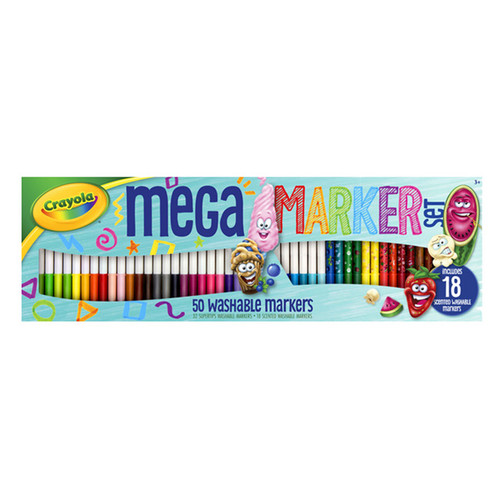Crayola Mega Marker Set - 50pk