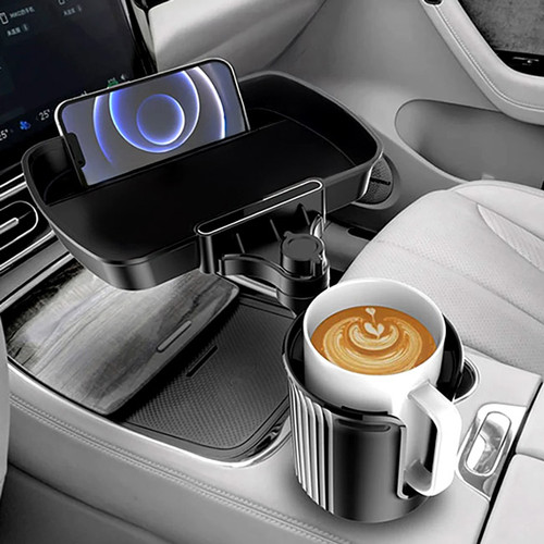Car Cup Holder Expander & Tray