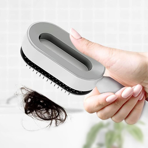 Self-Cleaning Hairbrush