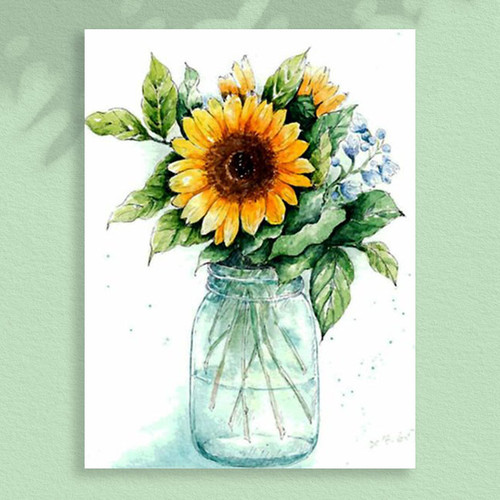 Sunflowers - 30 x 40 Paint by Numbers Kit
