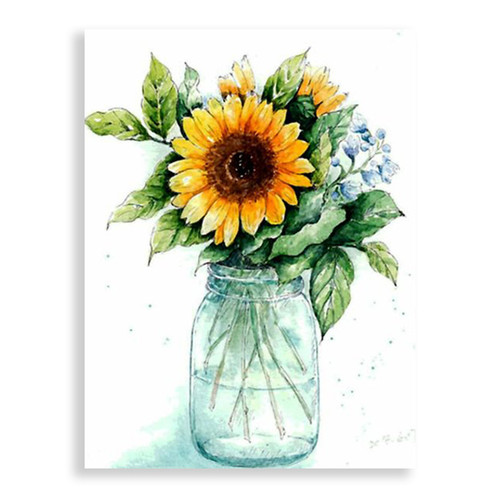 Sunflowers - 30 x 40 Paint by Numbers Kit
