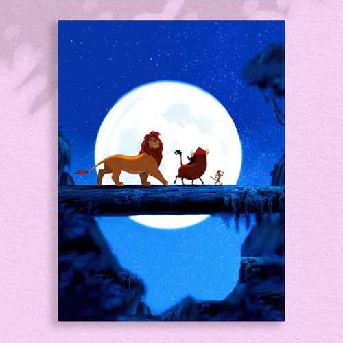 Lion King - 30 x 40 Paint by Numbers Kit