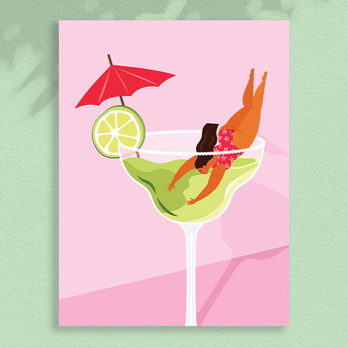 Cocktail Girl - 30 x 40 Paint by Numbers Kit