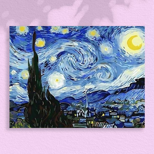 Starry Night - 30 x 40 Paint by Numbers Kit