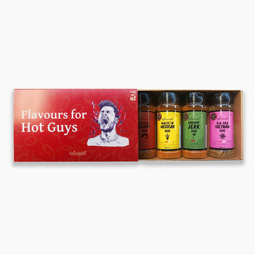 Flavours for Hot Guys Seasoning Gift Box