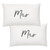 Mrs & Mrs Pillow Case Set