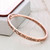 Mum Entwined Message Bangle