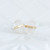 Gold Crystal Quartz Studs