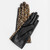 Leopard PU Gloves