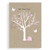 Pink Tree Baby Girl Card