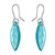 Glass Leaf Bombay Earrings