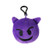 Purple Devil Emoji Keychain