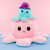 Jumbo Pink & Blue Reversible Mood Octopus - 40cm NZ