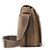 Classic Flap Front Messenger Bag - Brown