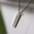 Little Taonga Whanau Silver Bar Necklace