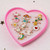 Kids Adjustable Ring Set in Heart Shaped Box - 12pc