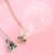 100 Languages of Love Heart Projection Necklace