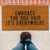 Embrace the Dog Hair it's Everywhere Door Mat