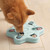 Dog Food Puzzle Feeder - Snowflake