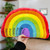 Moana Road Te Reo Rainbow Cushion