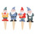 Mini Gnome Plant Pot Pals - Set of 4