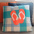 Jandals Recycled Blanket Cushion Cover