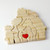 Love Your Bear Hugs: Wooden Bear Puzzle