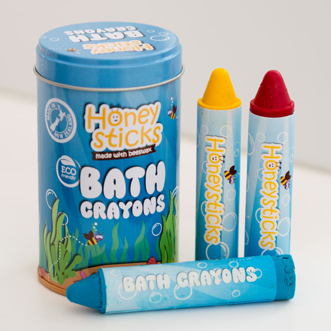 Honeysticks Bath Crayons, Beeswax Crayon