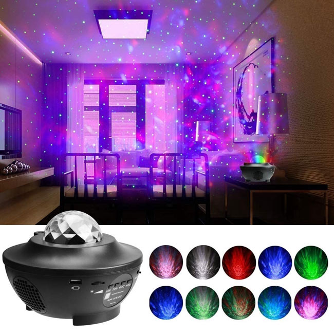 LED Galaxy Projector Night Light