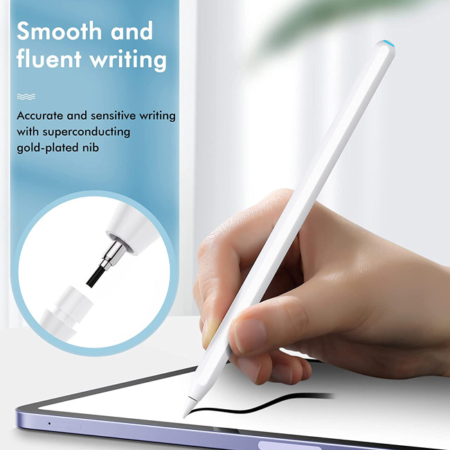 iPad Stylus Pen with Magnetic Charging