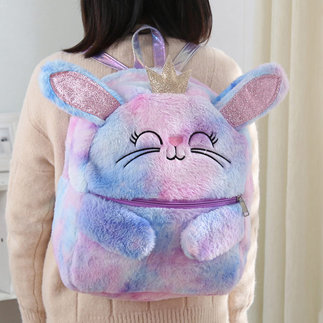 Fluffy Bunny Backpack 