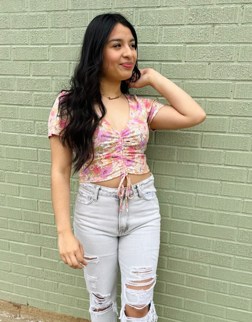 NOVA FLORAL TOP