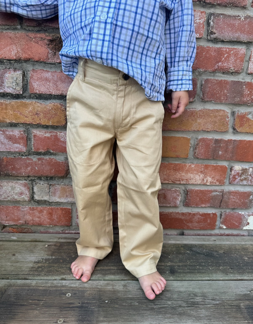 Khaki Point Clear Pants