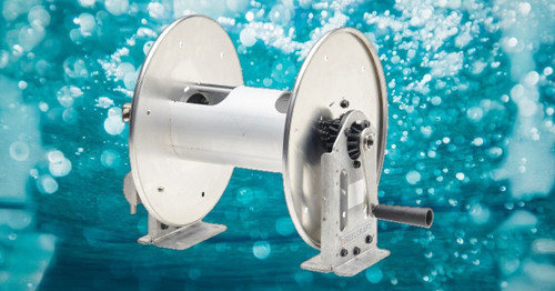 Heavy Duty Aluminum Hand Crank Hose Reel