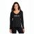 Sport-Tek® Ladies Long Sleeve PosiCharge® Competitor™ V-Neck Tee