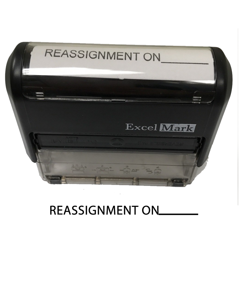 Reassignment Stamp