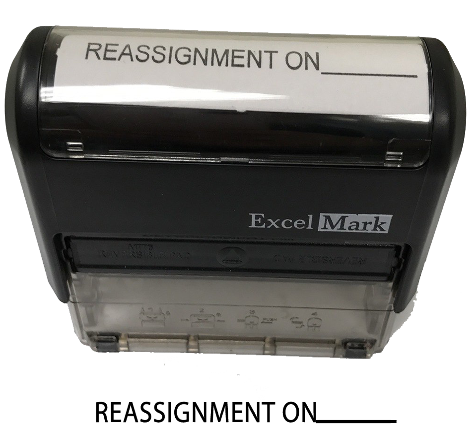 Reassignment Stamp