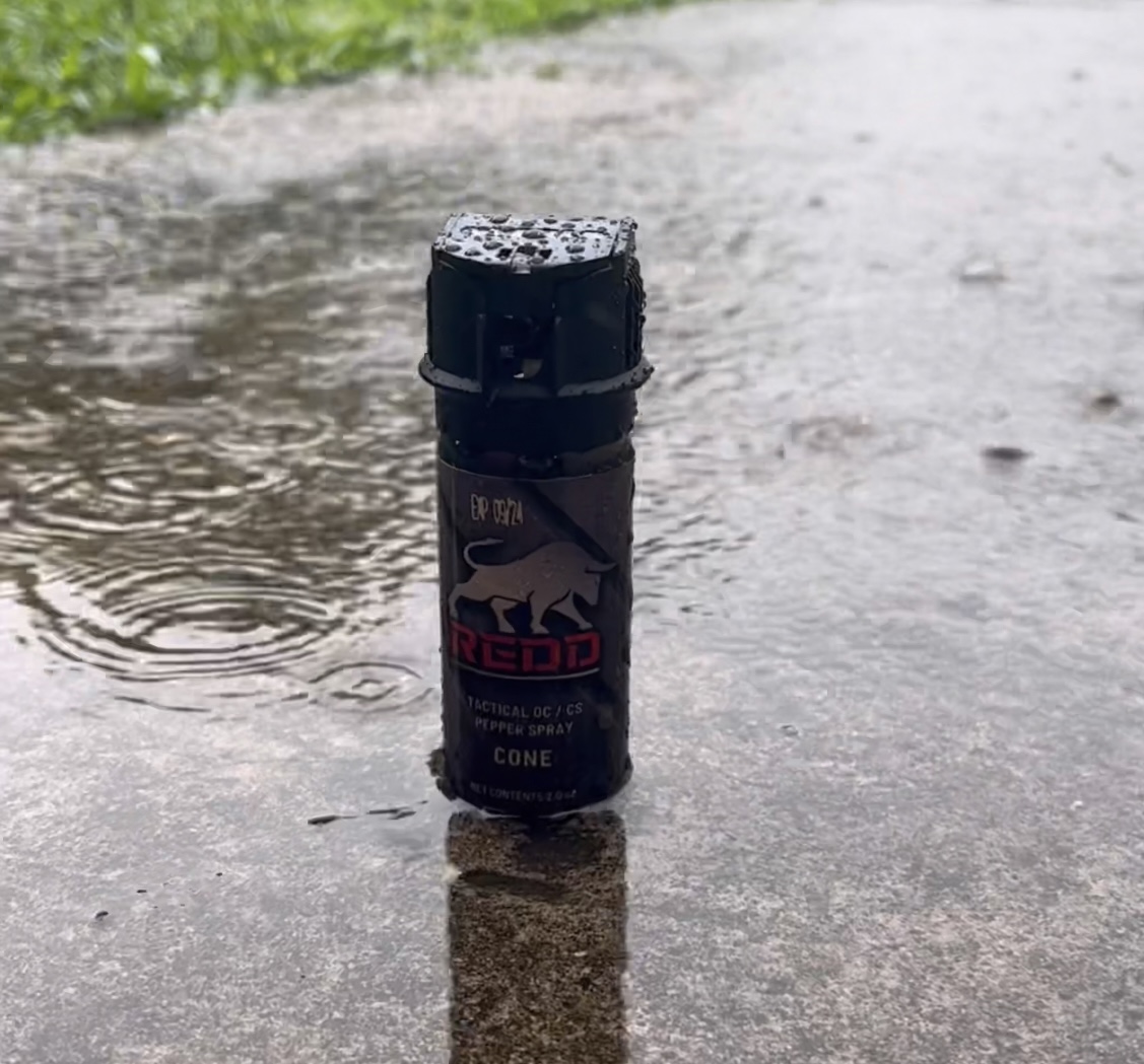 Video courtesy of Tiffany Barreto. REDD Pepper Spray Traveling The