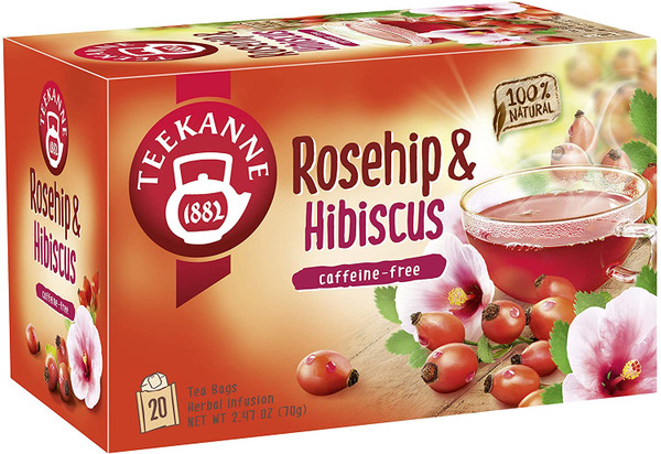 Teekanne  Rosehip & Hibiscus Flowers  1.75g * 20TBs