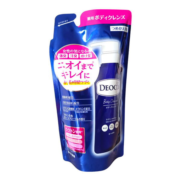 Rohto DEOCO Medicated Deodorant Body Cleanse - Refill (250ml)