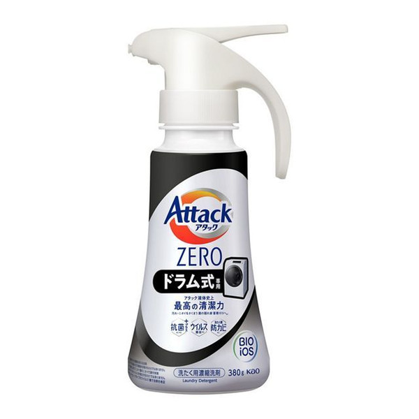 Kao Attack ZERO Ultra Concentrated Laundry Detergent 380g - Low Sud